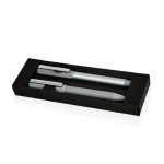 TROFA - Metal Roller and Ball Pen Set - Silver/Grey - Image 2