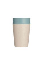 Circular Cup 8oz Cream & Faraway Blue - Image 2