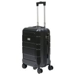 GENOVA - Classic Cabin Trolley Bag - Black - Image 2