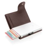 VATRA - c-secure PU RFID Card Holder & Wallet Brown - Image 2