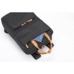 MAINZ - Santhome Metro RPET Laptop Backpack - Black - Image 7