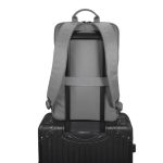 SANOK - CHANGE Collection Slim RPET 15.6" Laptop Backpack - Grey - Image 12