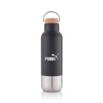 AVERSA - Hans Larsen RCS Recycled Stainless Steel Insulated Water Bottle - Black - Image 3