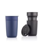 SAVONA - Hans Larsen Premium Ceramic Tumbler With Recycled Protective Sleeve - Black - Image 2