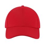 TITAN - Santhome Recycled 6 Panel Adjustable Cap - Red - Image 3