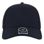 ACE - Santhome 5 Panel DryNCool® Sports Cap - Navy Blue - Image 2