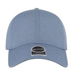 FLEX - Santhome Recycled 6 Panel Relaxed Fit Cap - Sky Blue - Image 2