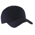 FLEX - Santhome Recycled 6 Panel Relaxed Fit Cap - Navy Blue - Image 4