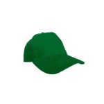 NARVA - 5 Panel Heavy Brushed Cotton Cap - Green - Image 2