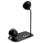 VEERE - @memorii 3 in 1 Wireless Charger Lamp with Speaker - Black - Image 5