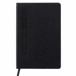 CAMPINA - Giftology A5 Hard Cover Notebook with Metal Pen - Black - Image 2