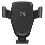 SKROSS Car Phone Holder & Wireless Charger - Black - Image 2