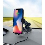 SKROSS Car Phone Holder & Wireless Charger - Black - Image 4