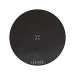 ANZIO - Recycled Leather 15W Wireless Charger - Black - Image 5