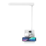 VELES - @memorii 3 in 1 Wireless Charger with Desk Lamp - White - Image 2