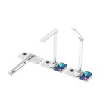 VELES - @memorii 3 in 1 Wireless Charger with Desk Lamp - White - Image 9