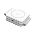 BOLERO - @memorii 2 in 1 Wireless Charger with Multi Cable Set - White - Image 2