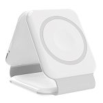 BOLERO - @memorii 2 in 1 Wireless Charger with Multi Cable Set - White - Image 4