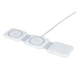 BOLERO - @memorii 2 in 1 Wireless Charger with Multi Cable Set - White - Image 6