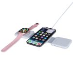 BOLERO - @memorii 2 in 1 Wireless Charger with Multi Cable Set - White - Image 7