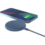 OSLO - @memorii Recycled 15W Wireless Charger Multi - Cable Set - Blue - Image 6