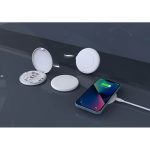 OSLO - @memorii Recycled 15W Wireless Charger Multi - Cable Set - Blue - Image 7