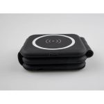 BOLERO - @memorii 2 in 1 Wireless Charger with Multi Cable Set - Black - Image 2