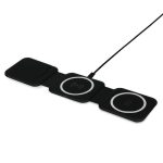 BOLERO - @memorii 2 in 1 Wireless Charger with Multi Cable Set - Black - Image 7
