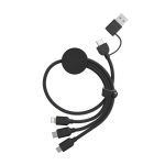 KOPER - @memorii Recycled 6-in-1 Charging Cable - Black - Image 3