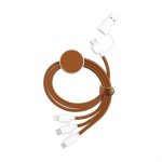 KOPER - @memorii Recycled 6-in-1 Charging Cable - White - Image 3
