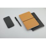 PEJA - Santhome A5 Recycled PU Soft Cover Notebook - Tan - Image 2