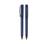 LILLE - Metal Ballpoint Pen - Blue - Image 2