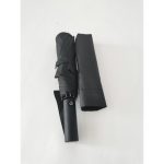 URBINO - Santhome RPET Auto-Open 23" Umbrella with SPF50 UV Protection - Black - Image 4