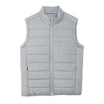 Santhome Zip Up Puffer Vest - Image 3