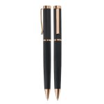 PORI - Metal Ballpoint Pen - Black - Image 2