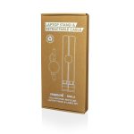 BRELA - @memorii Set of Recycled Laptop Stand and retractable cable - Black - Image 5