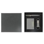 SILVAN - Giftology Gift Set (Card Holder, Key Chain and Pen) - Grey - Image 2