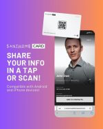 Santhome Card - Digital Business NFC Card - White - Image 6