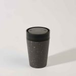 Circular Cup 8oz Grey & Ink - Image 4