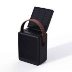 SOLA - @memorii RCS Recycled Solar Speaker & Lamp - Black - Image 7