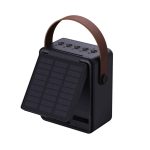 SOLA - @memorii RCS Recycled Solar Speaker & Lamp - Black - Image 9