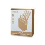 SOLA - @memorii RCS Recycled Solar Speaker & Lamp - Black - Image 13