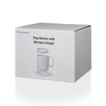 CRIVITS - Smart Mug Warmer with Wireless Charger - White - Image 8