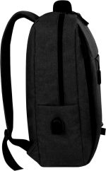 MALACCA XL - Giftology XL Laptop Backpack 21L - Black - Image 2