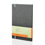 RULBUK - SANTHOME Softcover Ruled A5 Notebook Grey - Image 3
