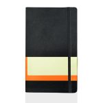 RULBUK - SANTHOME Softcover Ruled A5 Notebook Black - Image 5