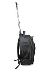 BREE - SANTHOME 2 Wheels Trolley Backpack - Black - Image 5