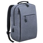 MALACCA XL - Giftology Laptop Backpack 21L - Blue - Image 2