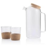 ZOSSEN - Hans Larsen Set of Glass Carafe with 2 Tumblers