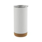 RASTATT - Giftology Insulated Mug / Tumbler with Cork Base - White
